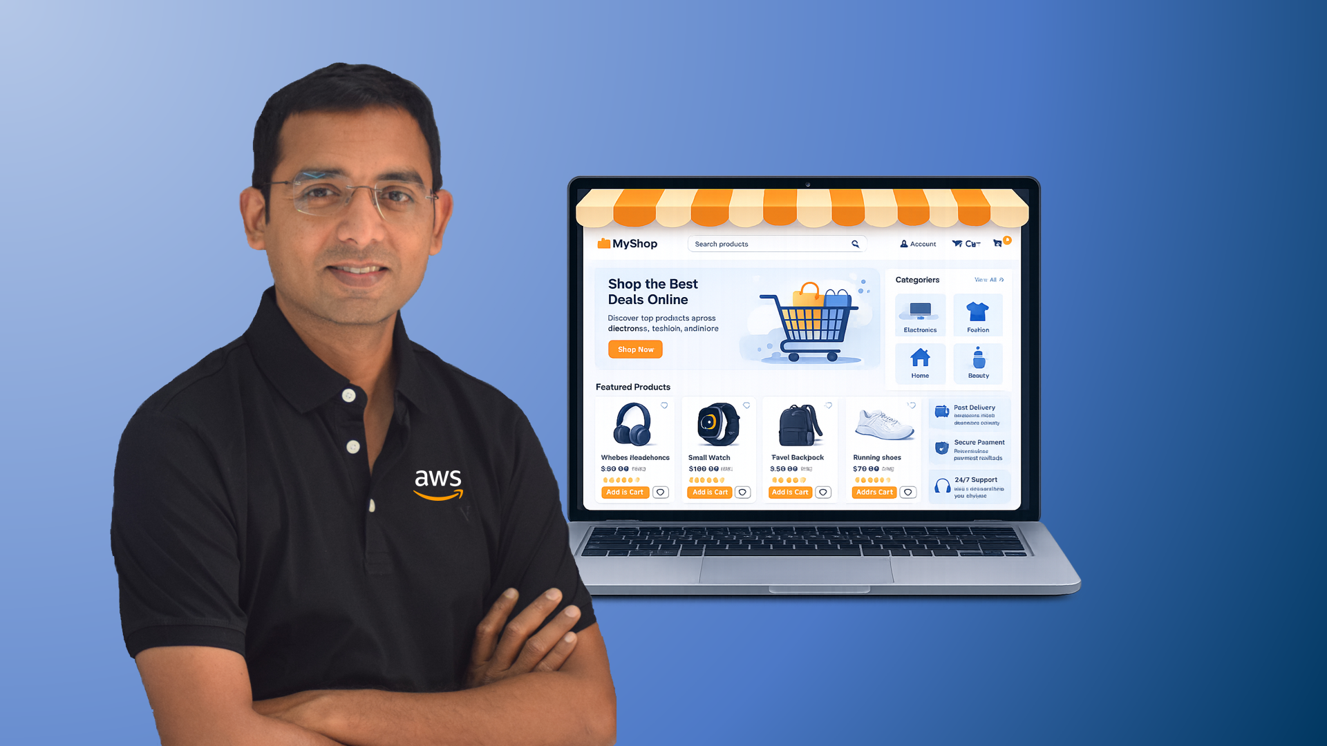 Let's Build on AWS: eCommerce Application from scratch